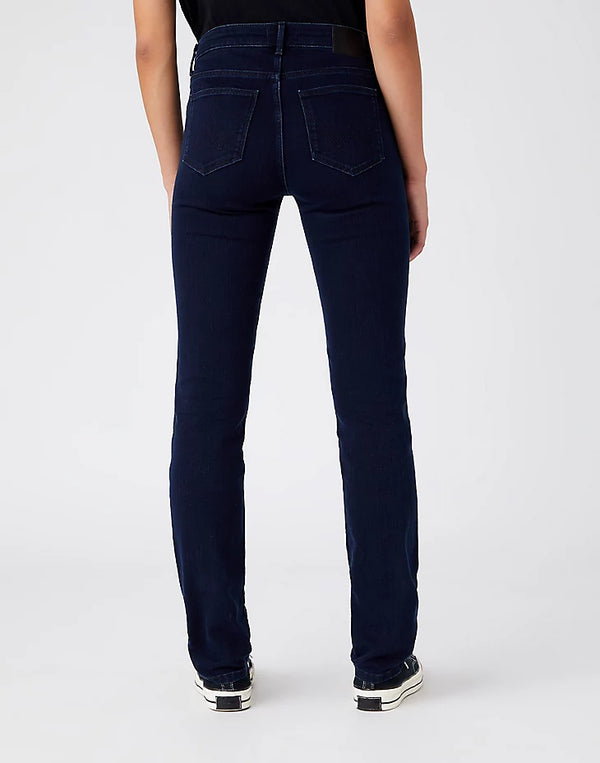 WRANGLER : Classic Mid -Rise Straight Leg Jeans