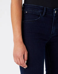 WRANGLER : Classic Mid -Rise Straight Leg Jeans