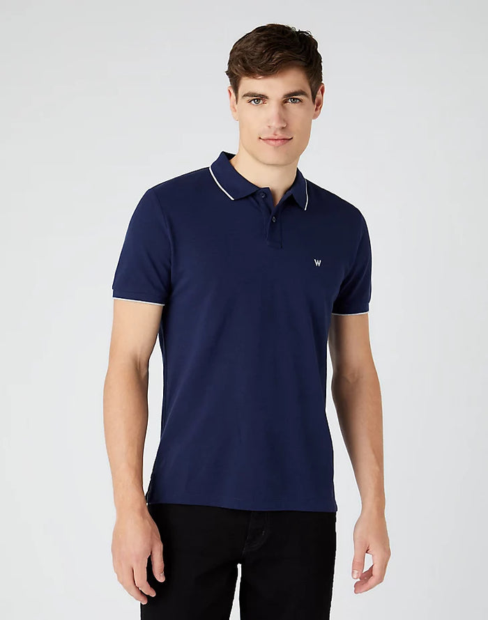 WRANGLER :  Short Sleeve Pique Polo