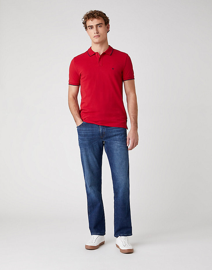 WRANGLER- short sleeve polo shirt