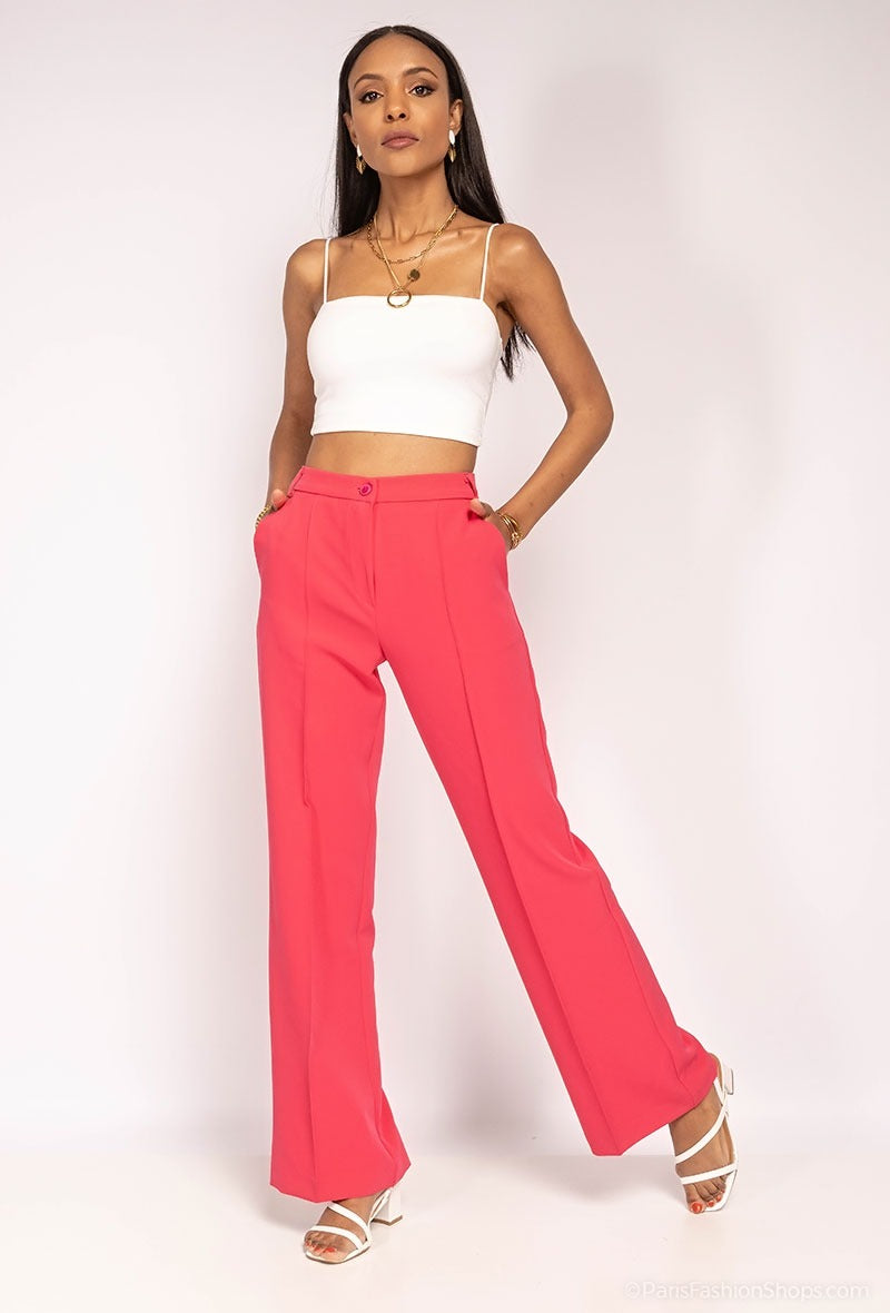 COPE CLOTHING : Wide Leg Trouser