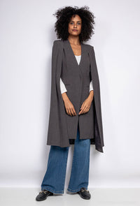 COPE CLOTHING : Long Cape Blazer