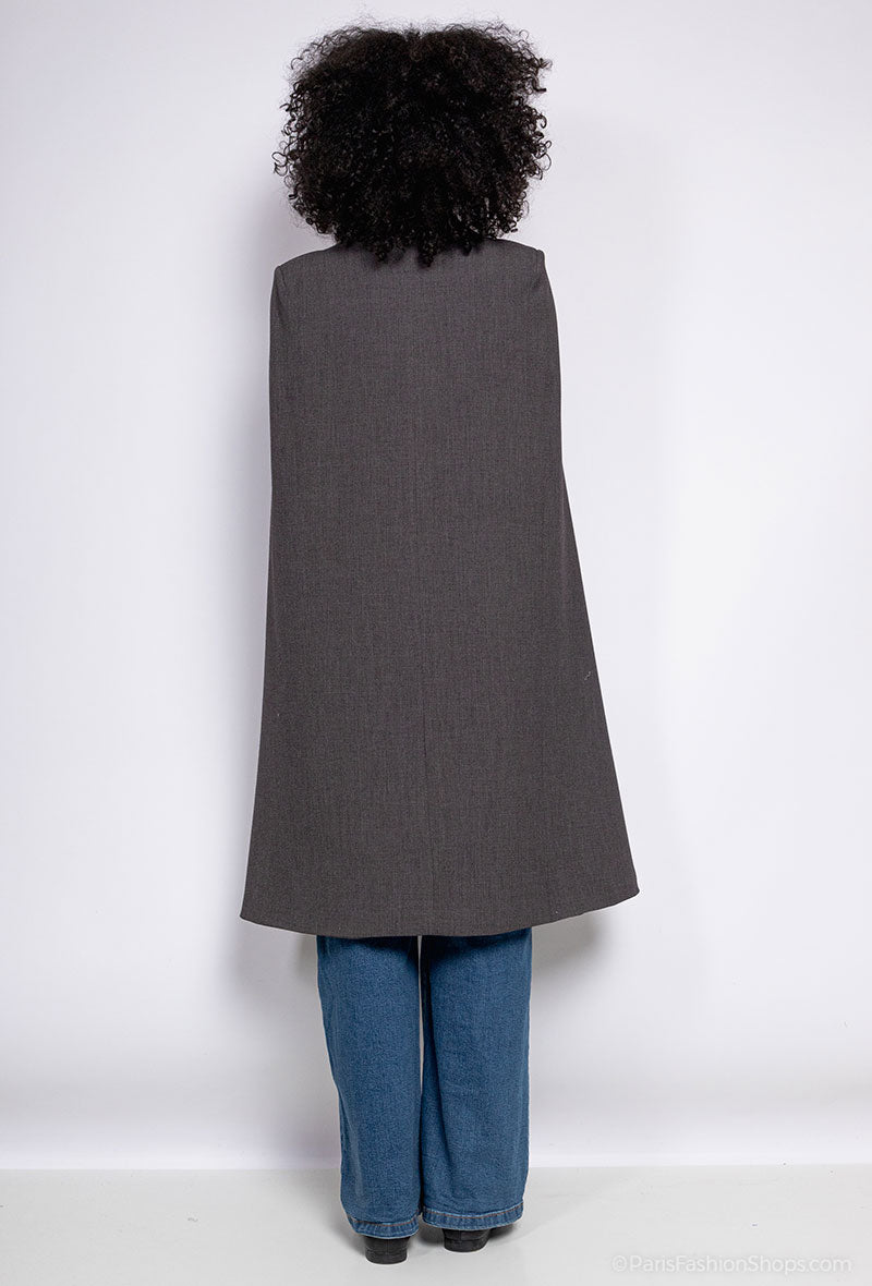 COPE CLOTHING : Long Cape Blazer