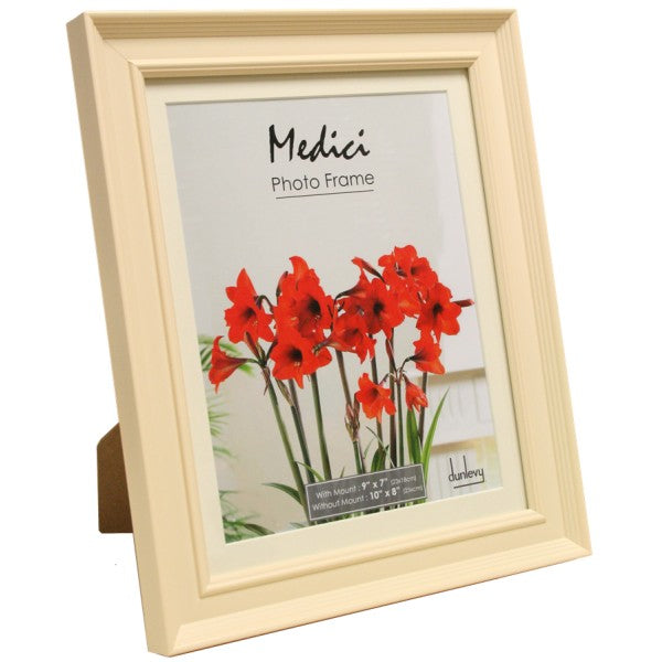 MEDICI : Cream 6X4 Photo Frame with Mount