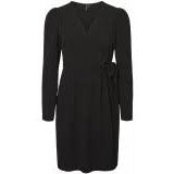 VERO MODA : Black wrap dress