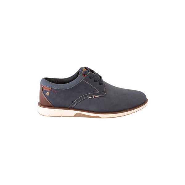 MORGAN: Lace Up Navy Shoe