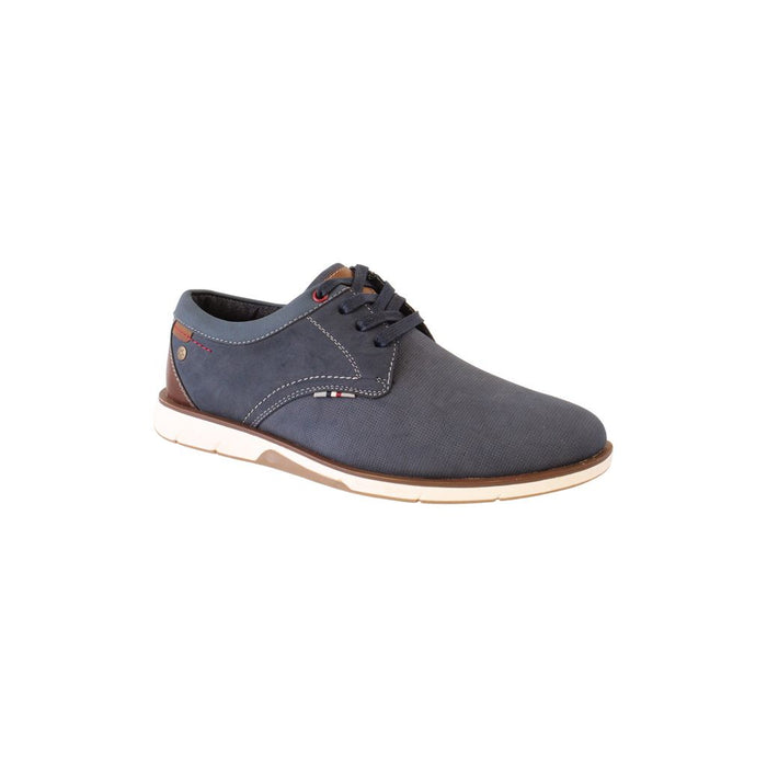 MORGAN: Lace Up Navy Shoe