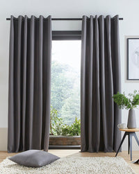 CATHERINE LANSFIELD : Chevron Eyelet Curtain