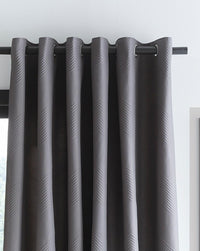 CATHERINE LANSFIELD : Chevron Eyelet Curtain