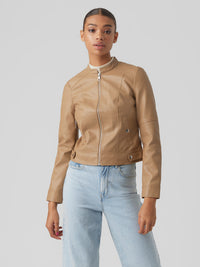 VERO MODA : Coated Pu Jacket