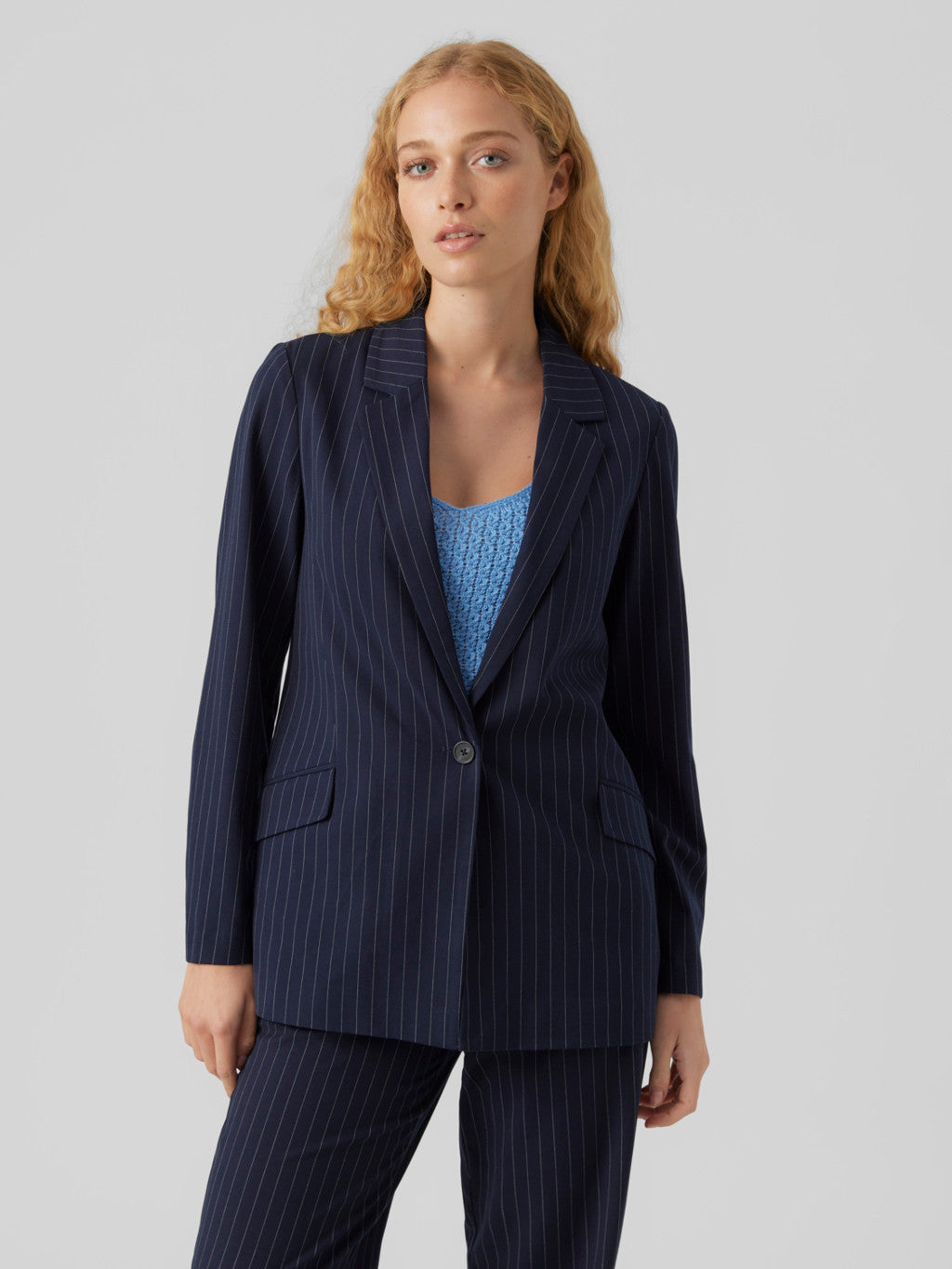 VERO MODA : Pinstripe Blazer