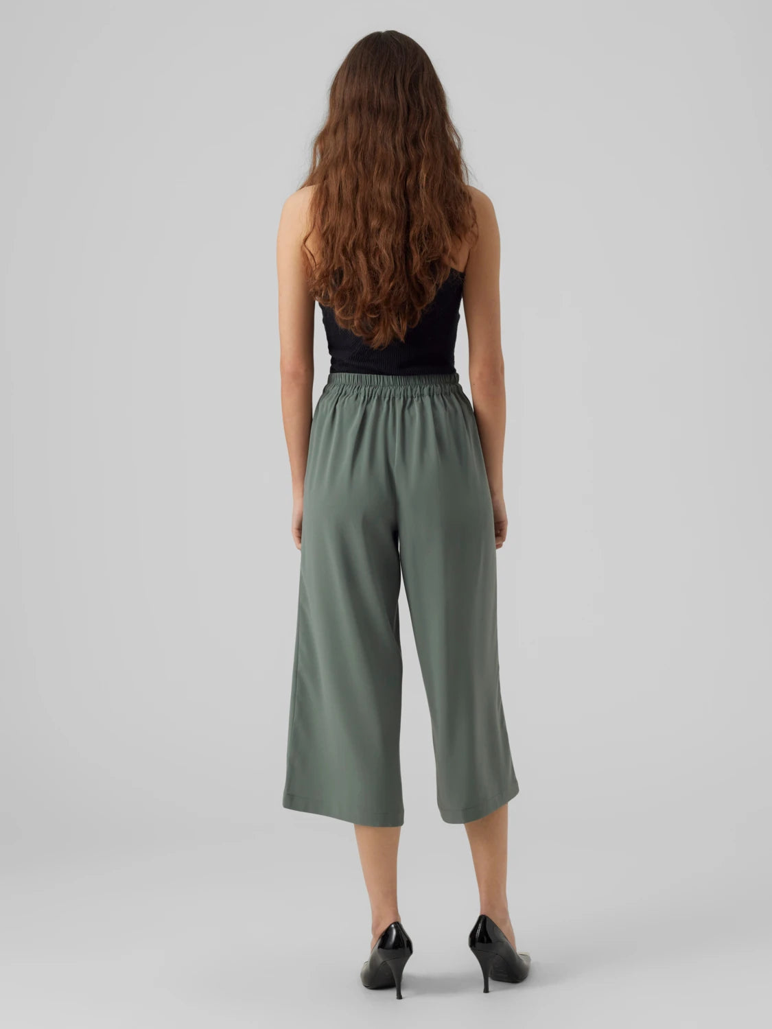 VERO MODA : Culotte Pants - Laurel Wreath