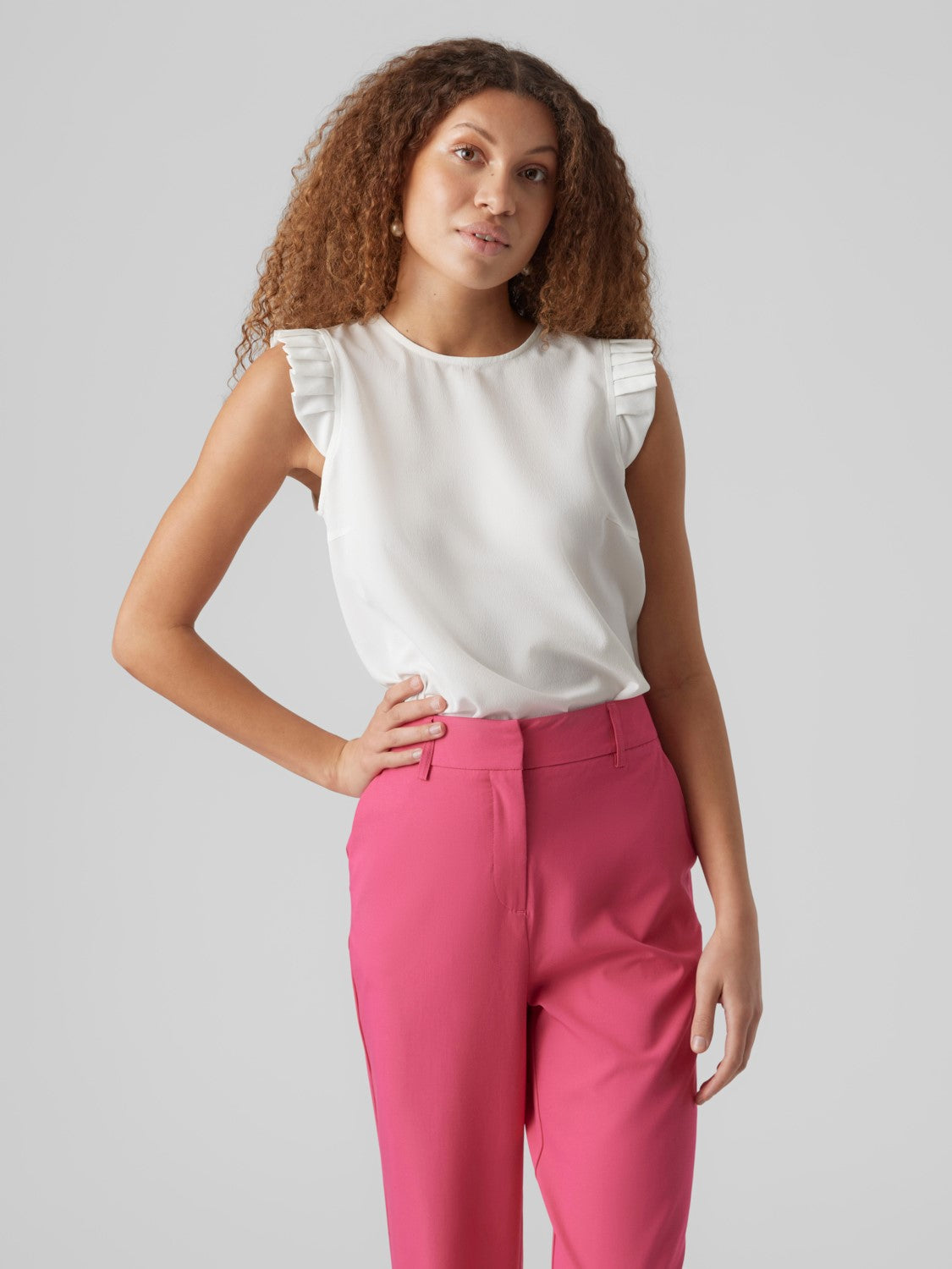 VERO MODA : Sleeveless Woven Top