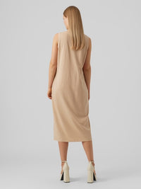 VERO MODA : Relaxed Fit 0-Neck Dress