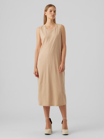 VERO MODA : Relaxed Fit 0-Neck Dress